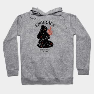 Embrace The Goddess In You Space Astrology Hoodie